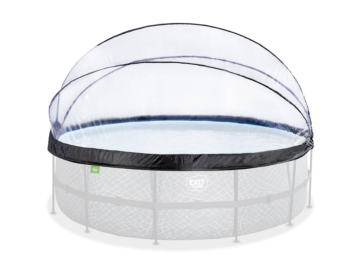 Exit Toys - Dôme pour piscine tubulaire ronde de Ø 4,75 à 4,95 m - Exit Toys - Image 2