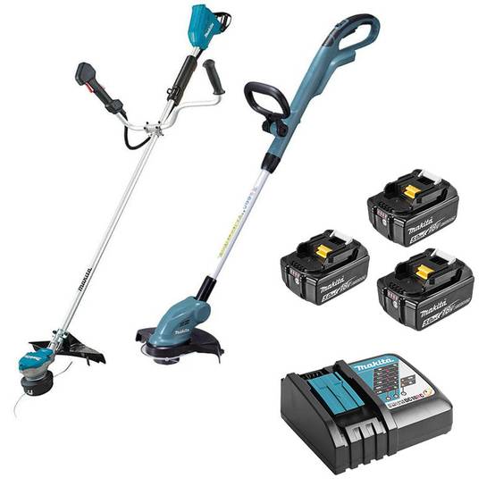 DLXRT01 MAKITA 2 outils Jardin - 18V LXT (DUR368AZ + DUR193Z + 3 x 5Ah + DC18RC) Makita - Image 4