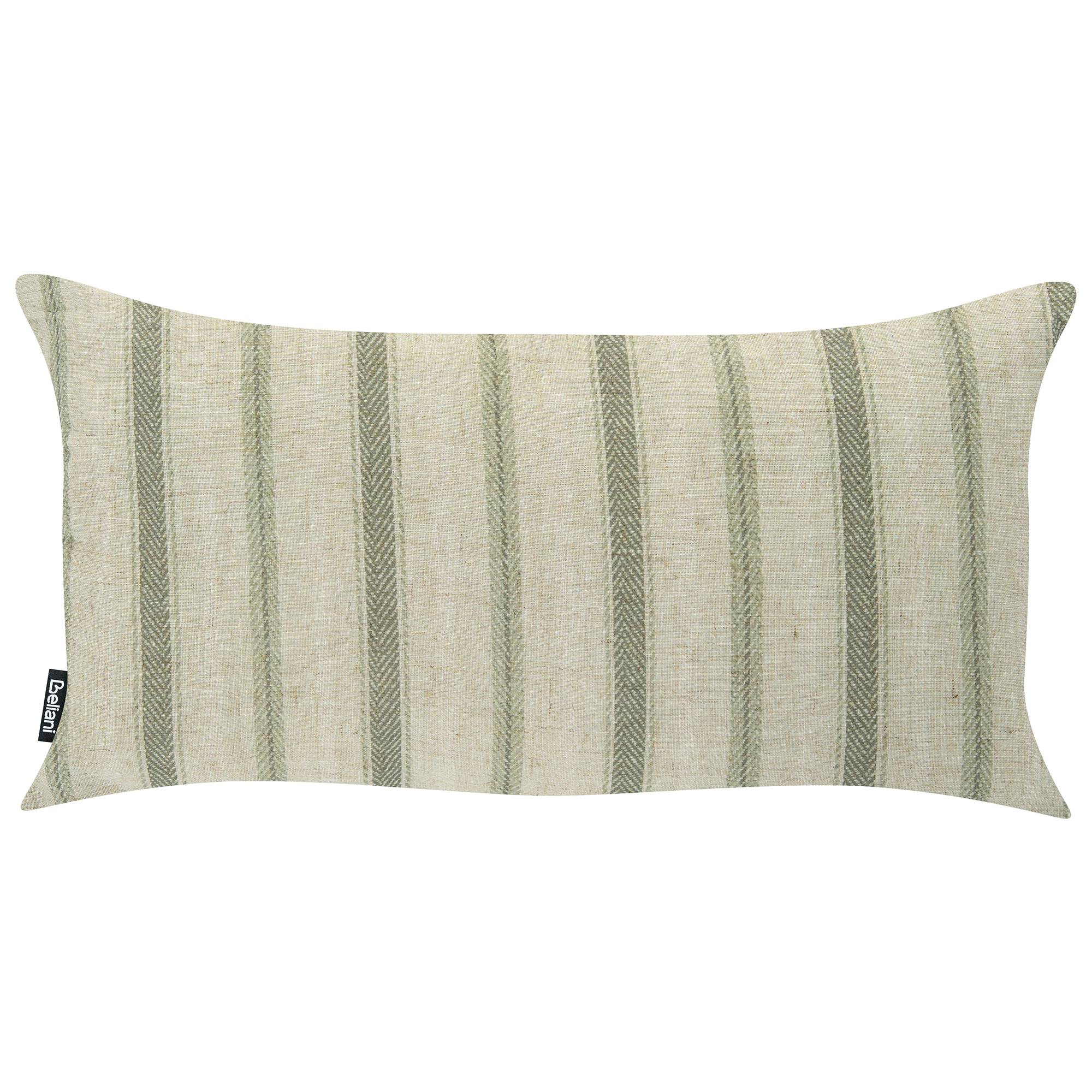 Beliani - Coussin d'extérieur Polyester Vert MANZANIT - 30x50x10- Beliani - Image 4