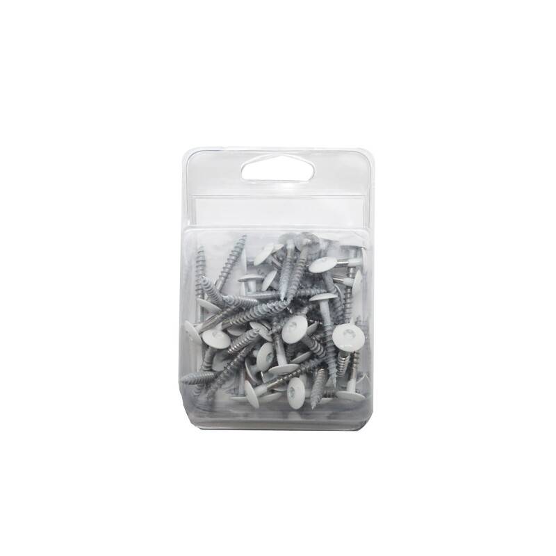 Kit de 50 vis 4,8 x 38 mm tork laquées pour bardage HPL - Coloris - Crème, Longueur de la vis - 38 mm - Image 2