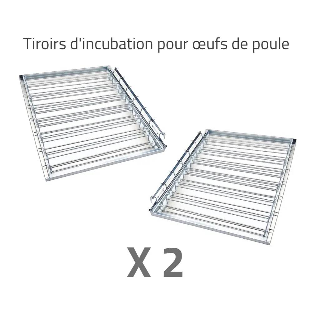 Couveuse + 2 Tiroirs de caille à poule + 1 Panier d'éclosion MAINO - Image 4