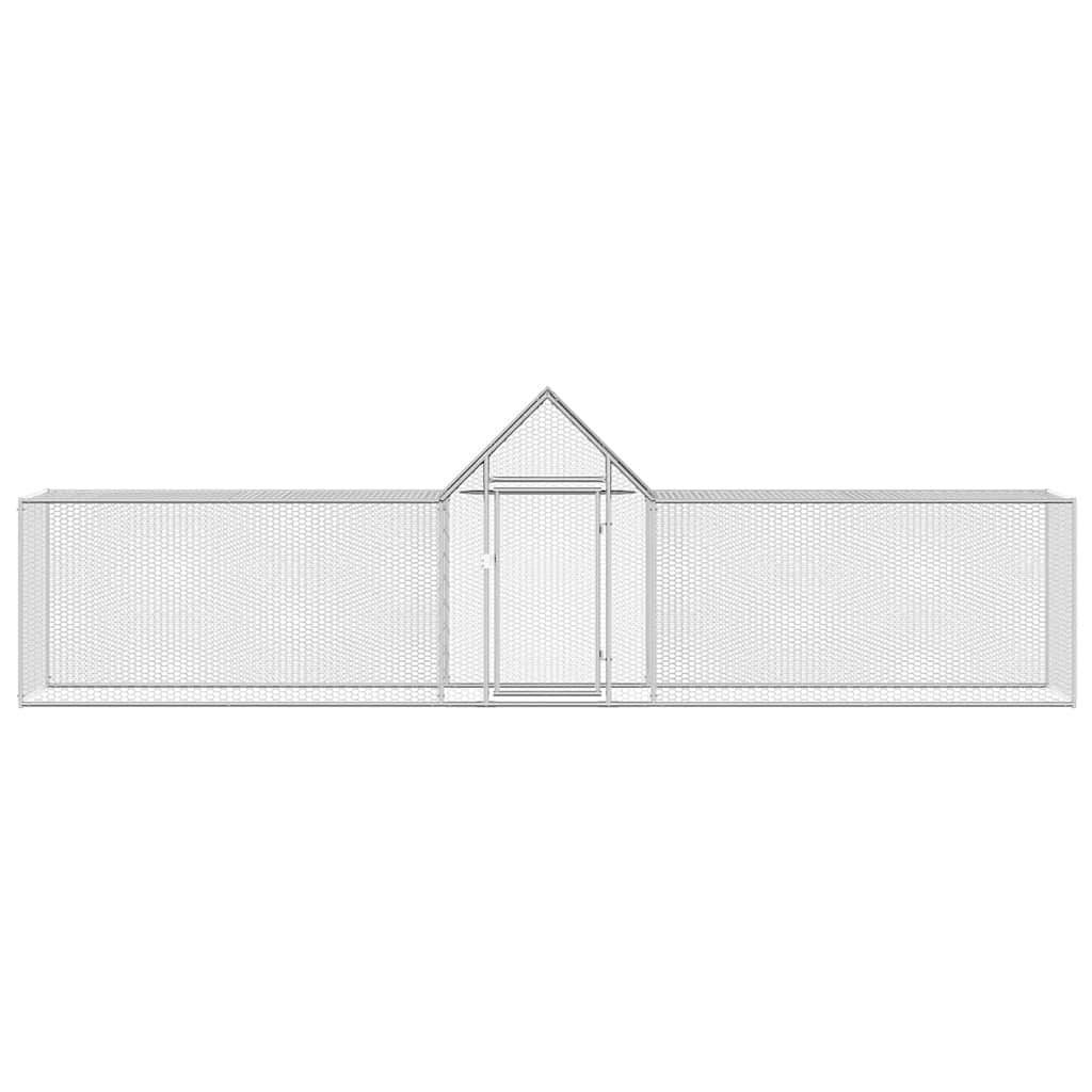 Vidaxl - Poulailler 5 x 1 x 1,5 m Acier galvanisé vidaXL 144560 - Image 8