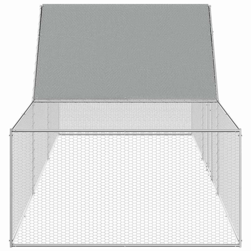 Vidaxl - Poulailler 5 x 1 x 1,5 m Acier galvanisé vidaXL 144560 - Image 6