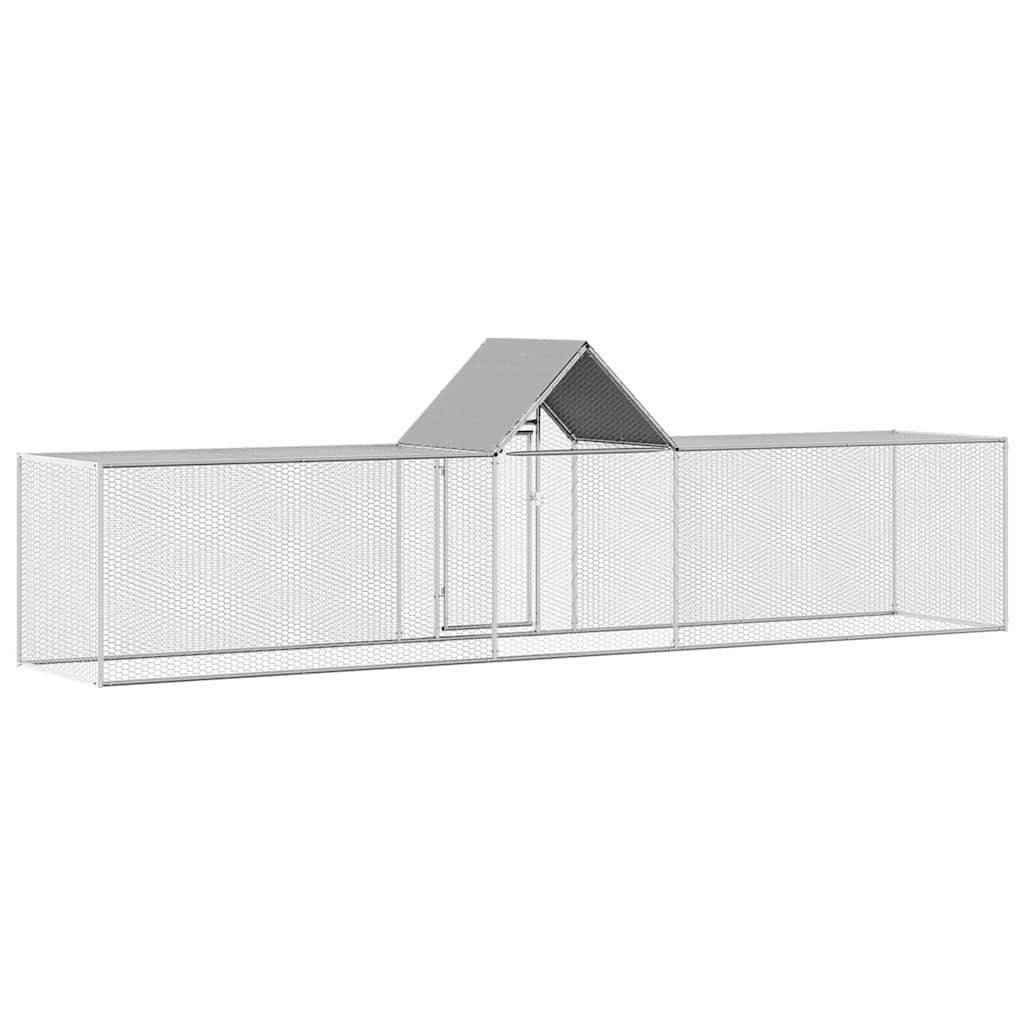 Vidaxl - Poulailler 5 x 1 x 1,5 m Acier galvanisé vidaXL 144560 - Image 5