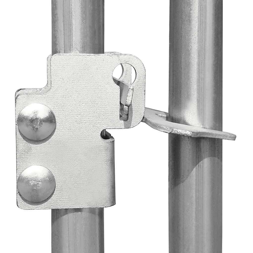 Vidaxl - Poulailler 5 x 1 x 1,5 m Acier galvanisé vidaXL 144560 - Image 4