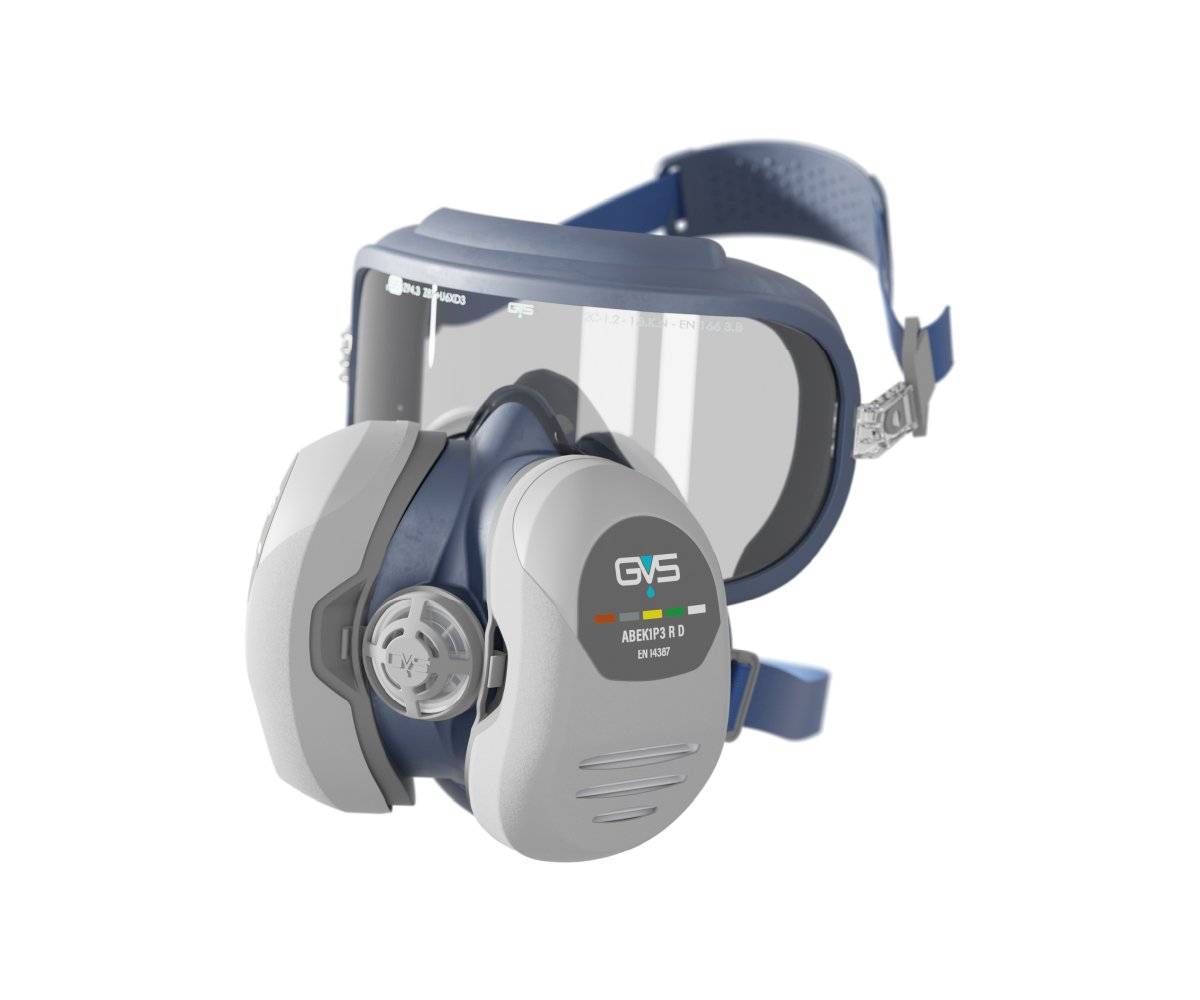 Masque Elipse Integra® avec filtres ABEK1P3 taille S/M - GVS - IHM213K