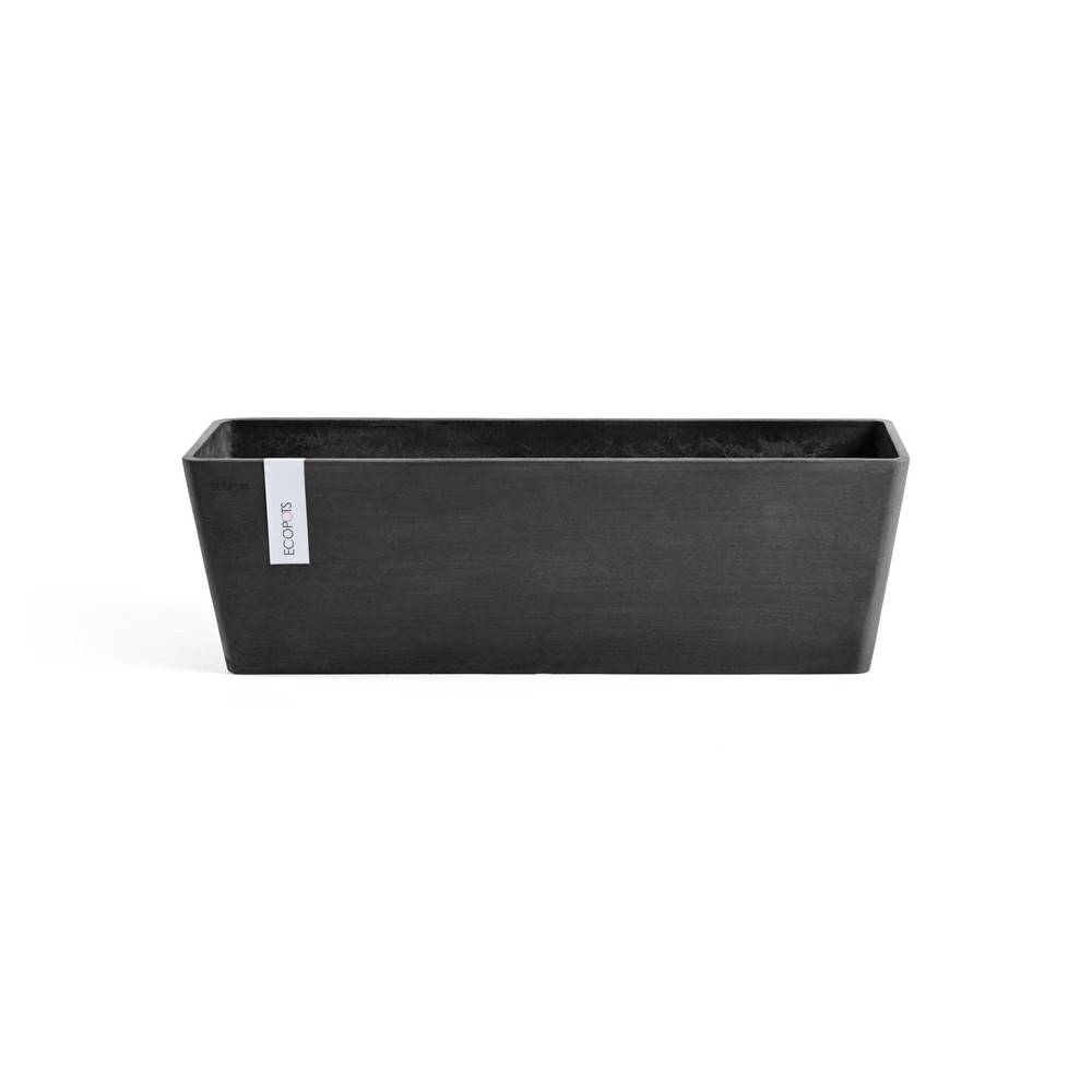 Ecopots - Pot Rectangulaire Bruges 45 Gris Foncé + réservoir d'eau - 45 x 17 x H. 17 cm - 9,7 L ECOPOTS - Image 3
