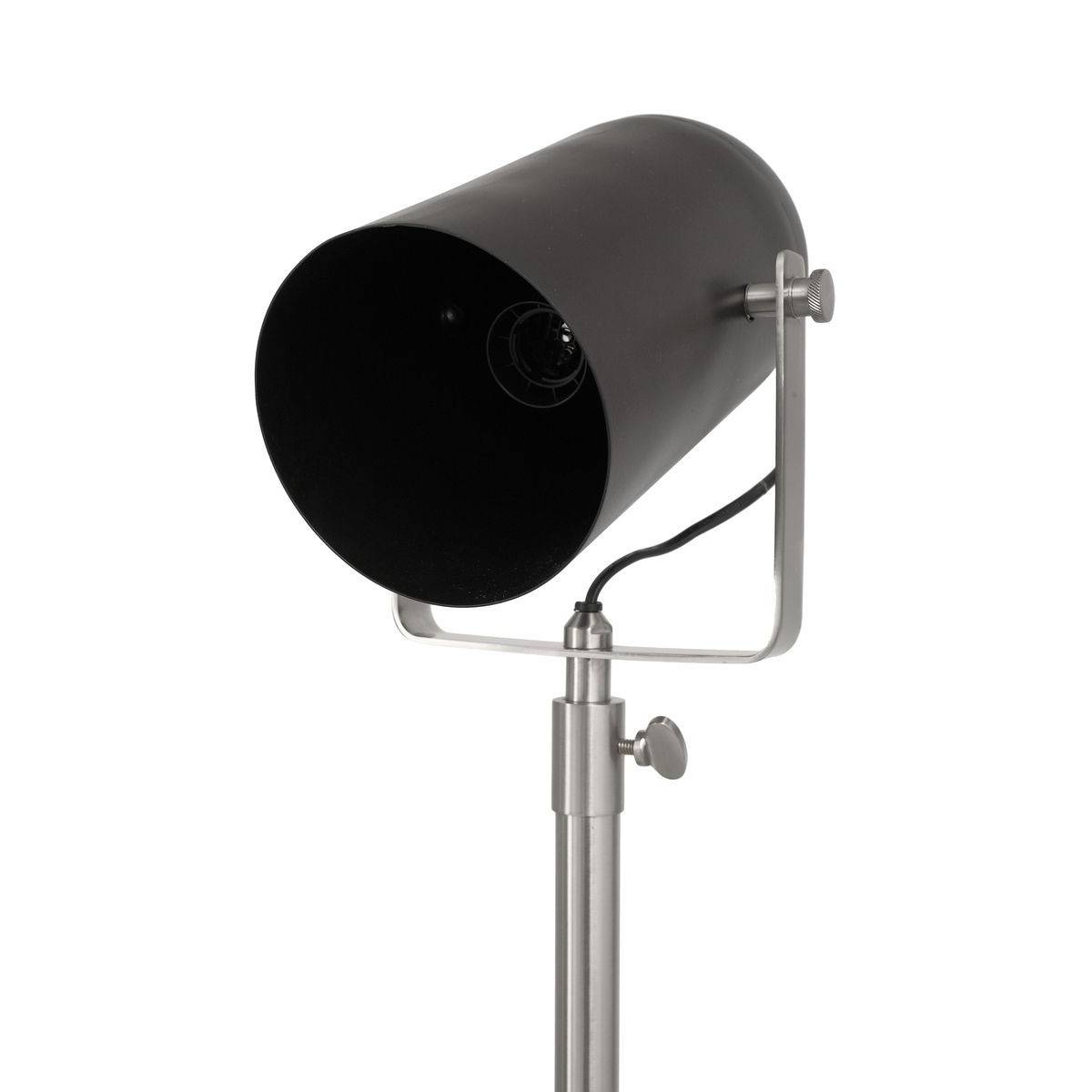 Lampadaire Industriel "Celeste" 189cm Noir & Argent - Image 2