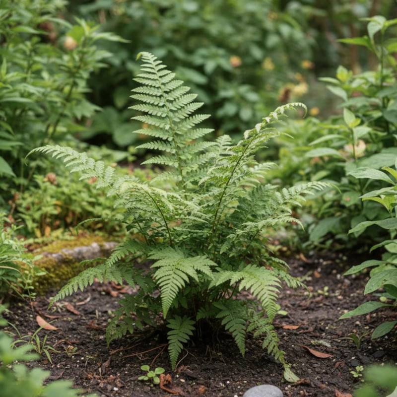 Polystic à frondes soyeuses - Lot de 5 godets