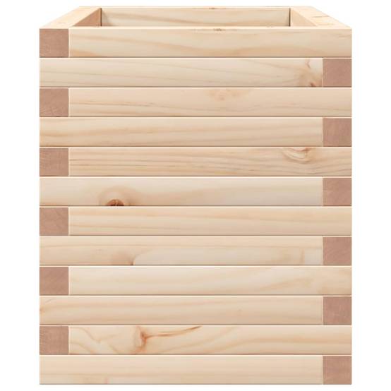 Jardinière rectangulaire en pin massif pour jardin et balcon 70x40cm – ComfortXL Outdoor Living - Image 6