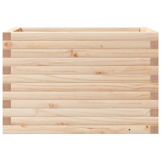 Jardinière rectangulaire en pin massif pour jardin et balcon 70x40cm – ComfortXL Outdoor Living - Image 5