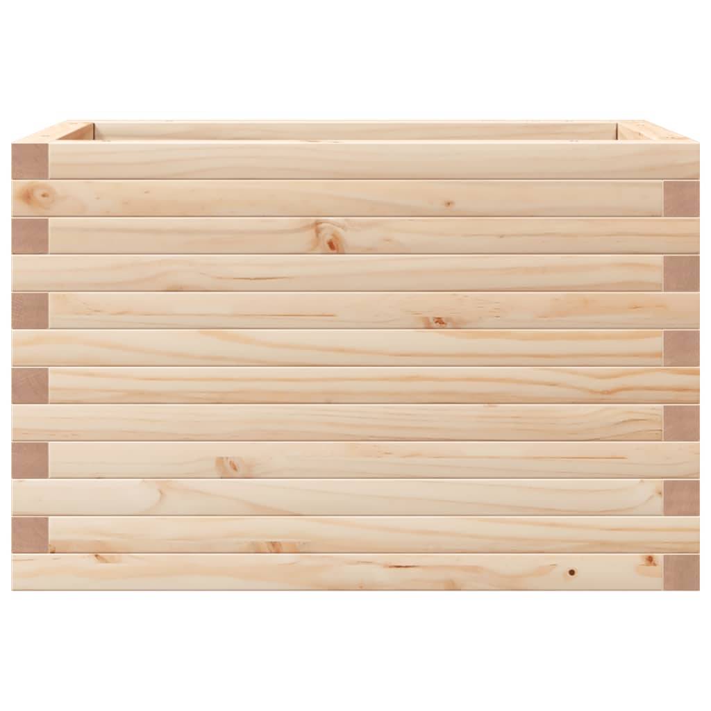 Jardinière rectangulaire en pin massif pour jardin et balcon 70x40cm – ComfortXL Outdoor Living - Image 5