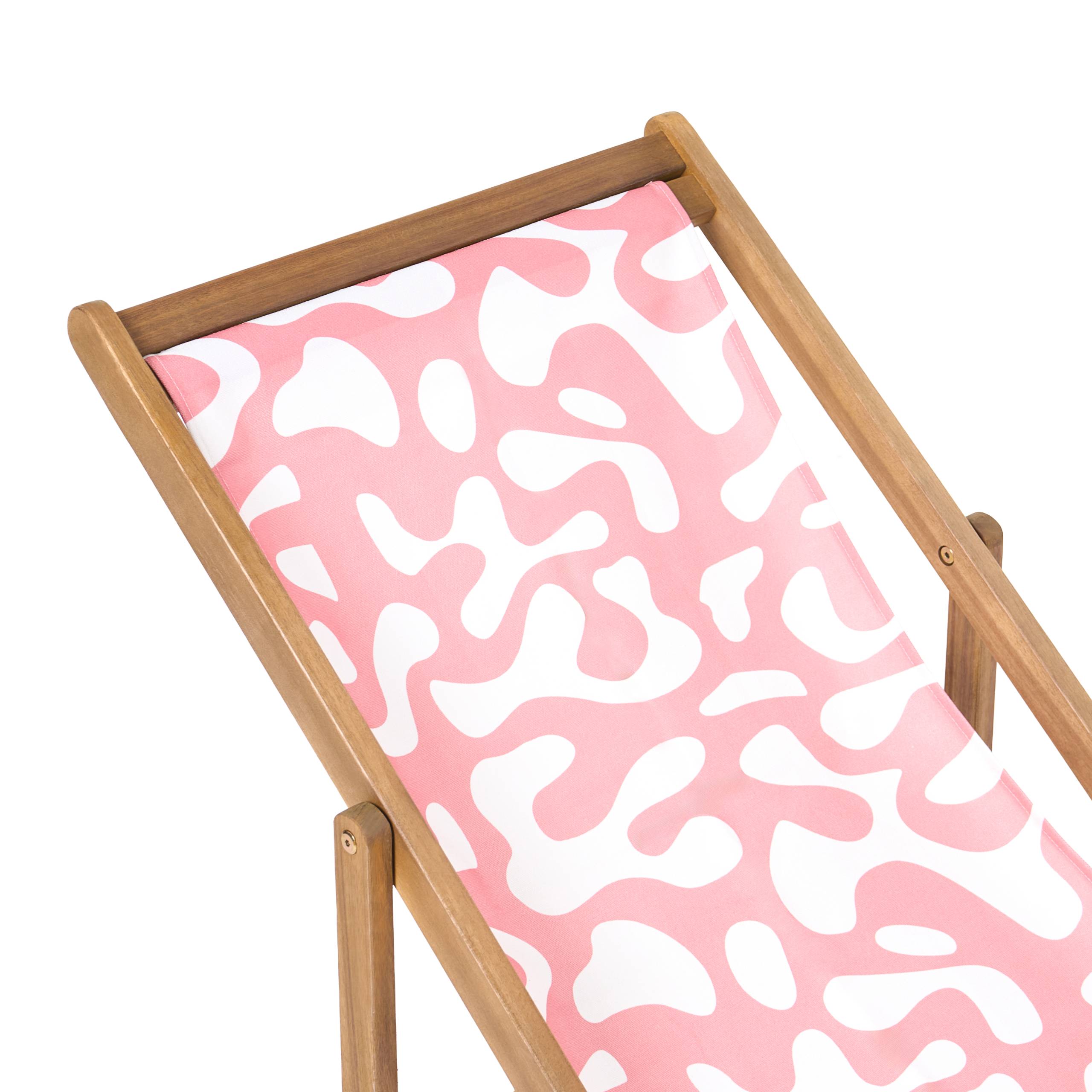 Beliani - Toile pour transat et chilienne Polyester Rose ANZIO/AVELLINO - Beliani - Image 5
