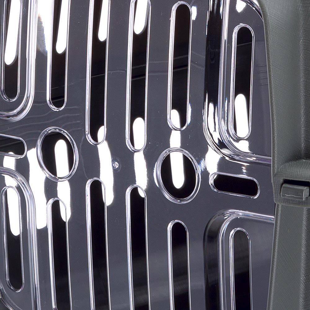 Ferplast - Ferplast Caisse de Transport Chat, Cage de Transport pour Chiens Petits et Chats jusqu'à 5 Kg, Porte Transparente Antichoc, Fentes d'aération, 32 x 47 - Image 7
