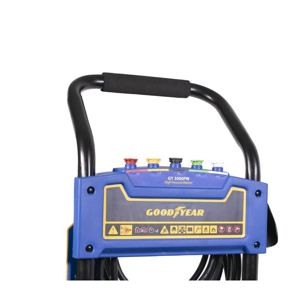 Goodyear - Nettoyeur Haute Pression Thermique 4100W 206 bar Débit 570L/h Essence 5 buses Tuyau 8 m Goodyear - Image 2