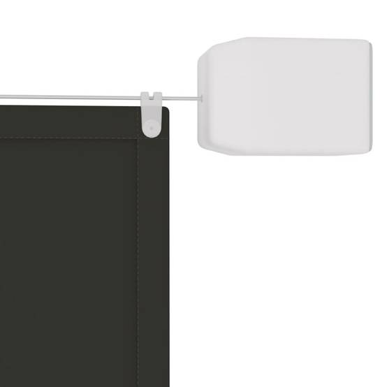 Store banne polycoton anthracite 140 x 420 cm - Prolenta premium p331.6 - Image 4