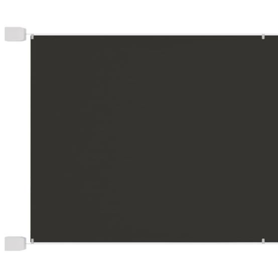 Store banne polycoton anthracite 140 x 420 cm - Prolenta premium p331.6 - Image 1