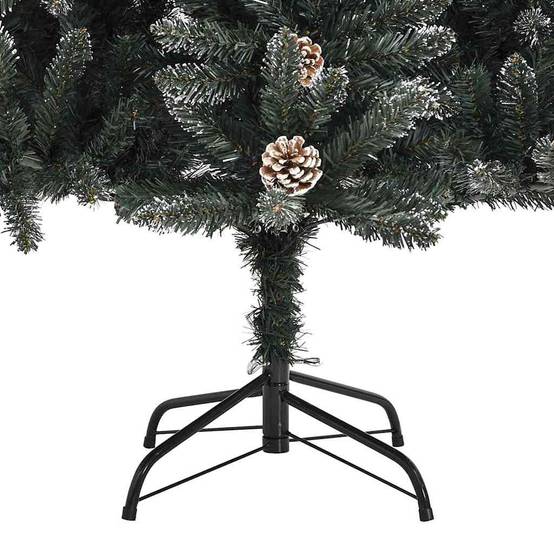 ComfortXL - Arbre de Noël Artificiel 2.40m Façon Enneigé, Kit Complet avec Lumières et Décorations – ComfortXL Outdoor Living - Image 9