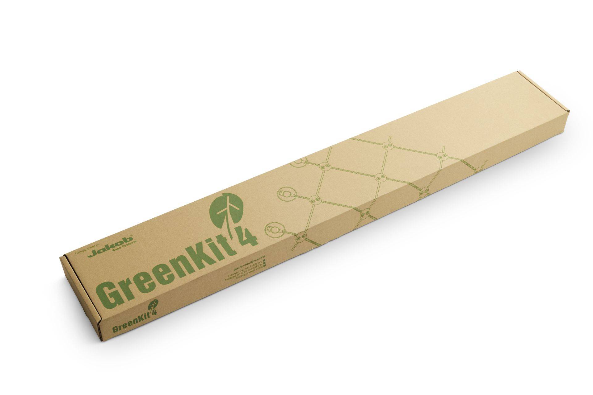 Autre - Greenkit 4 Support plantes grimpantes treillis acier inoxydable 960 X 2000mm Jakob Rope Systems - Image 6