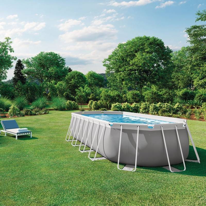 Piscine tubulaire Prism Frame ovale 6,10 x 3,05 m Intex - Image 4