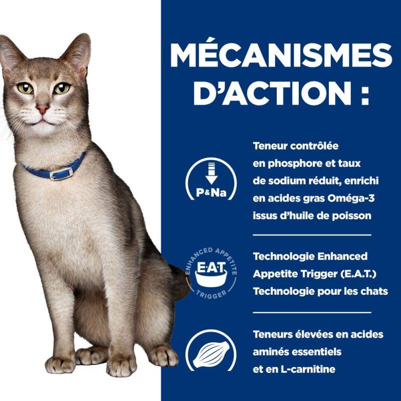 CROQUETTES CHAT ADULT PRESCRIPTION DIETS K/D KIDNEY CARE (POULET) - HILL'S 3 kg - Image 4