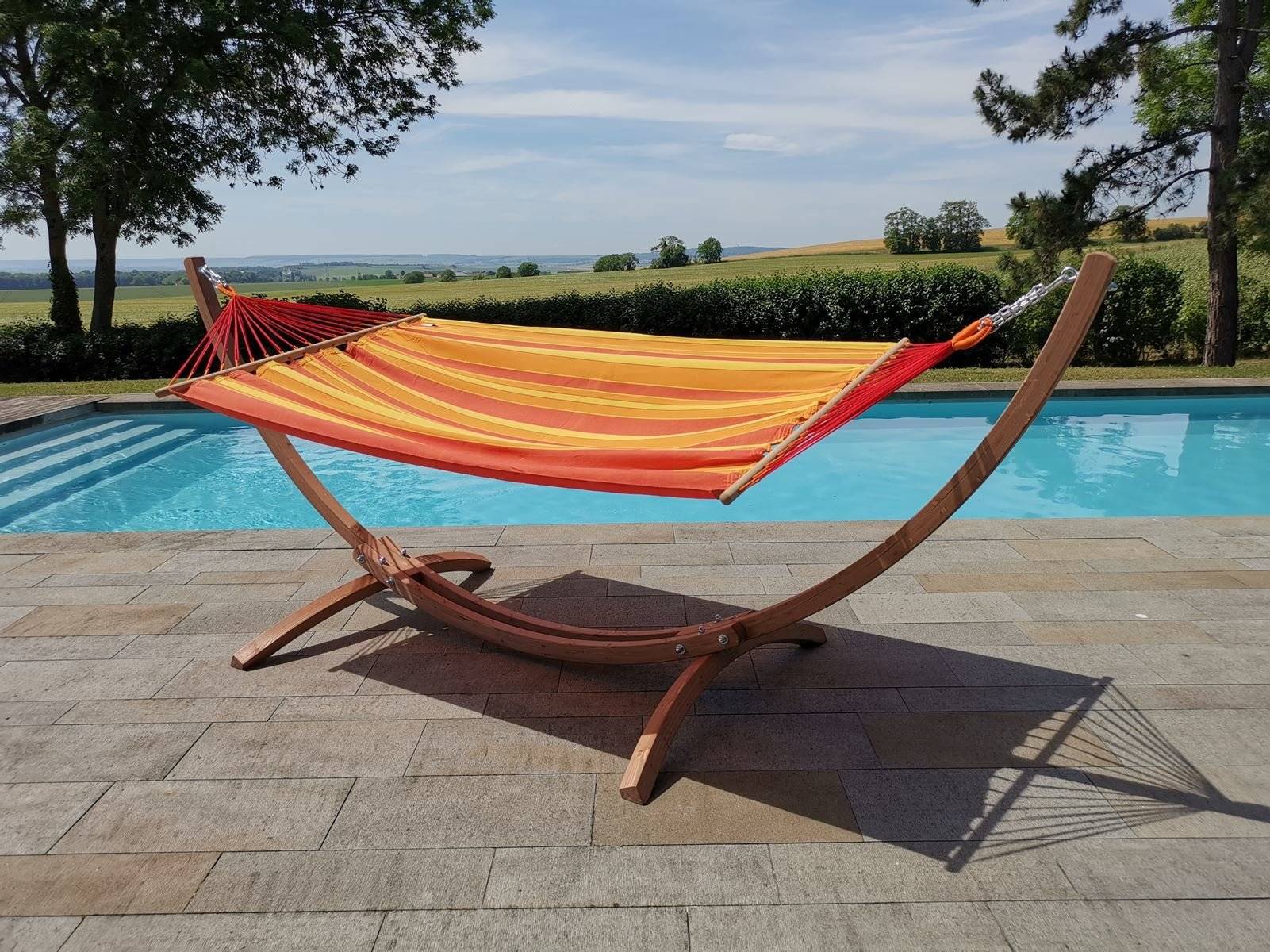 Jobek - Set Bois ESKAPADE 323x125x128 cm Sunny certifié FSC Mix JOBEK - Image 3