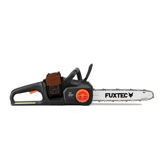 Tronçonneuse batterie sans fil 2x20V - FUXTEC FX-E2KSSET - longueur de coupe 35cm, sans batterie ni chargeur - Image 2
