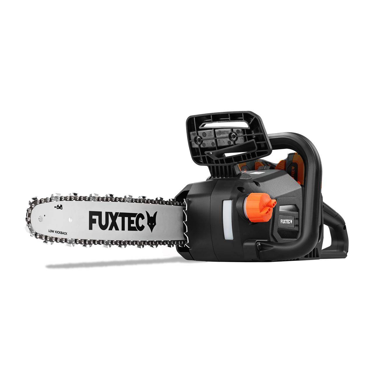 Tronçonneuse batterie sans fil 2x20V - FUXTEC FX-E2KSSET - longueur de coupe 35cm, sans batterie ni chargeur - Image 3