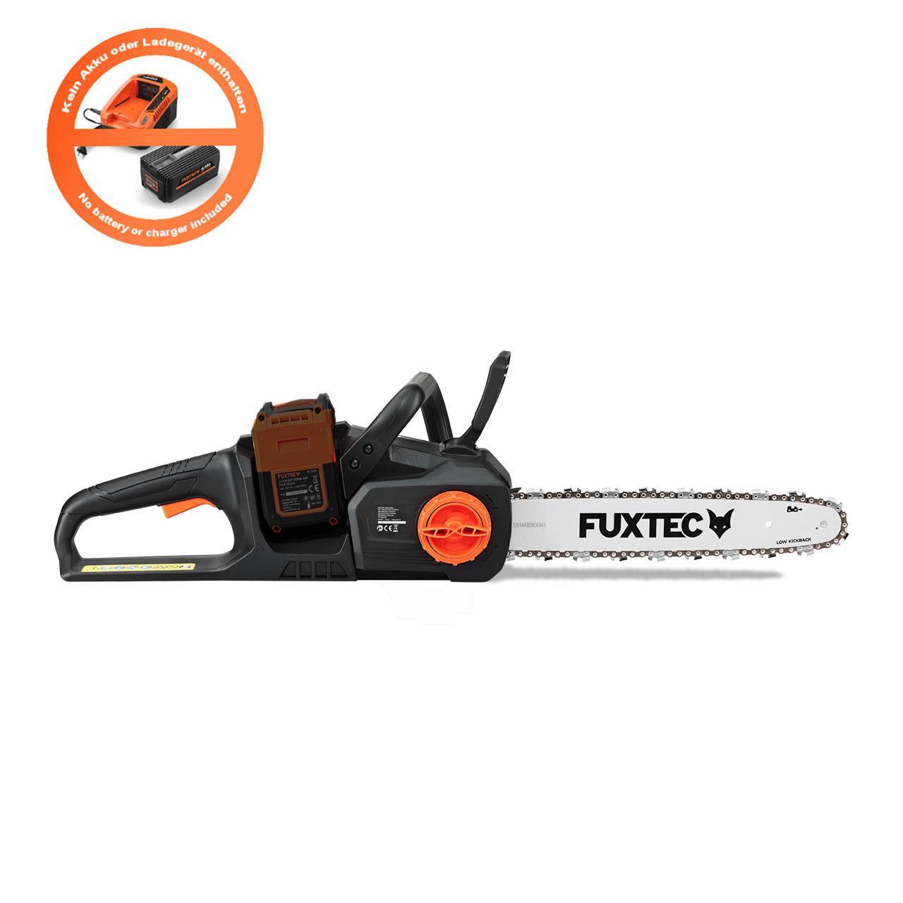 Tronçonneuse batterie sans fil 2x20V - FUXTEC FX-E2KSSET - longueur de coupe 35cm, sans batterie ni chargeur - Image 1