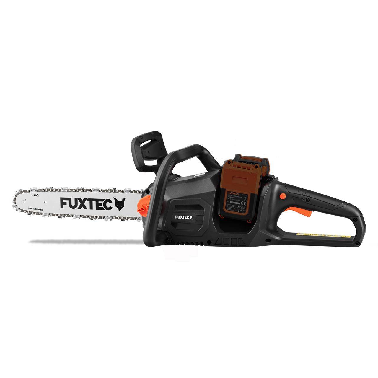 Tronçonneuse batterie sans fil 2x20V - FUXTEC  FX-E2KSSET - longueur de coupe 35cm, sans batterie ni chargeur - Image 4
