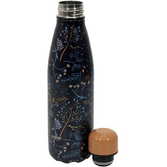 Cook Concept - Coffret bouteille isotherme 50 cl avec mousqueton Nature - Image 1