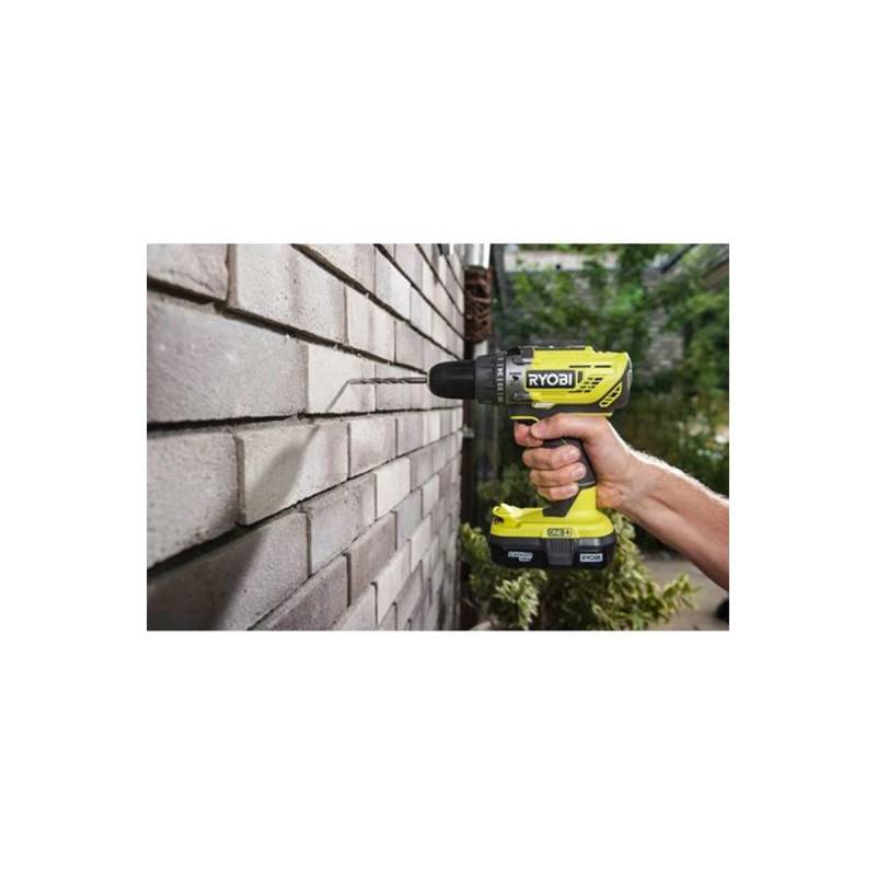 Ryobi - Perceuse à percussion RYOBI 18V One+ - 1 Batterie 4,0Ah et 2,0Ah - Chargeur rapide - R18PD3-242S - Image 5