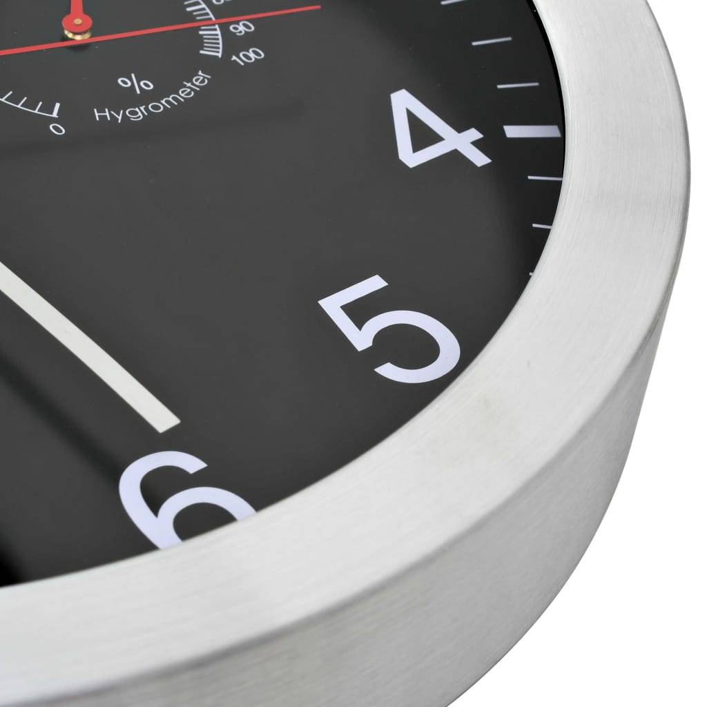 GFYWZ Horloge Murale radiopilotée Changement Heure Automatique, Pendule Murale Radio Pilotée
