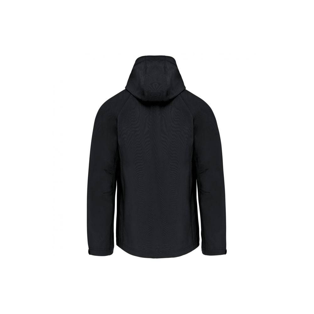 Veste softshell a capuche amovible KARIBAN Noir XXL - Image 2