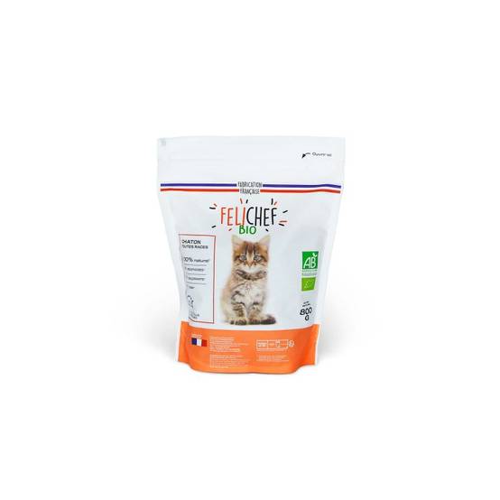 Felichef - CROQUETTES BIO CHATON - FELICHEF 800 g