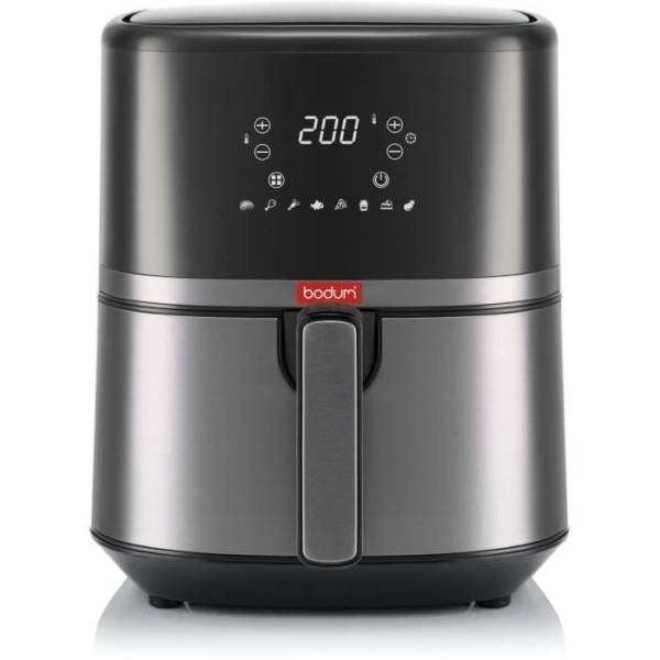 Friteuse Electrique sans huile - BODUM - 4,5L - 1500 W - Noir