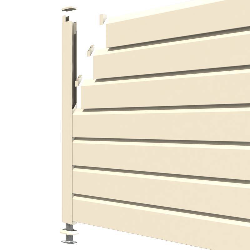 Closea - Kit cloture - Lame 16cm   - PVC Beige - LG: 12m x H: 1m13 Closea - Image 3