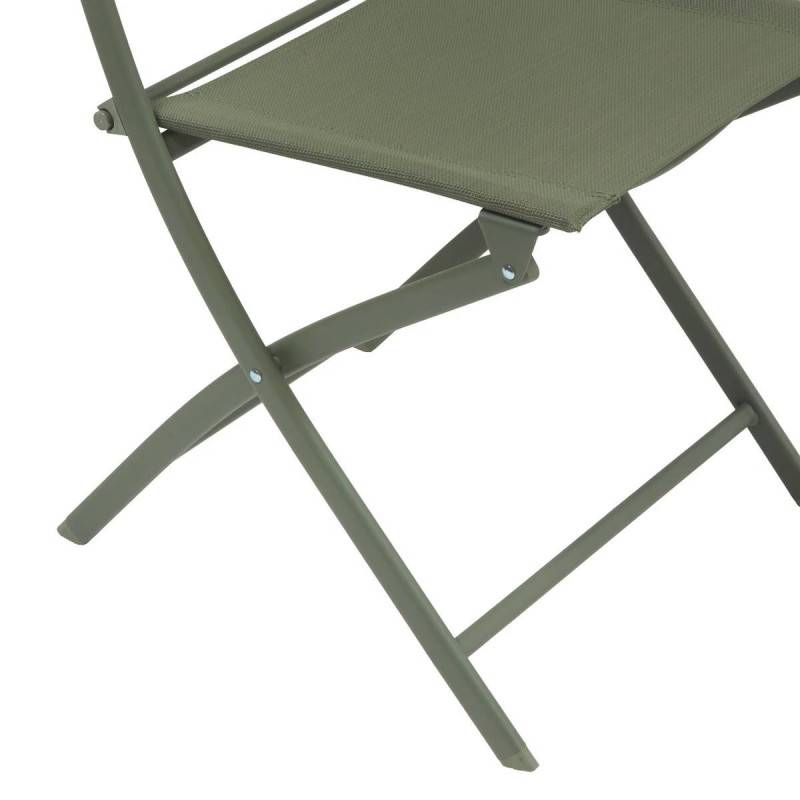 Hesperide - Lot de 4 chaises de jardin Modula pliables vert laurier - Hespéride - Image 8