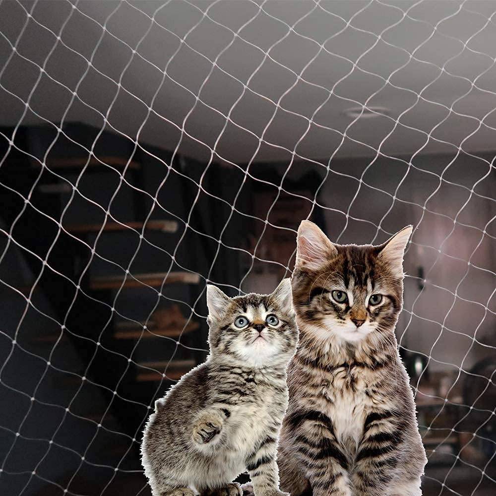 Filet de clôture anti-chute pour chat, filet anti-chute pour clôture, adapté au filet d'escalier de fenêtre de balcon (1,5 * 2 mètres)-Lytech - Image 6