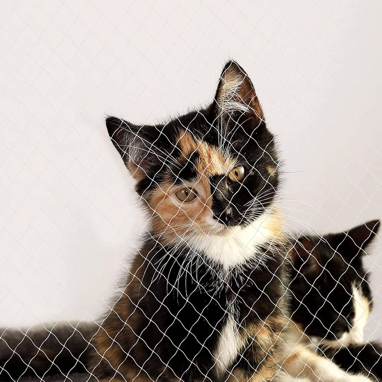 Filet de clôture anti-chute pour chat, filet anti-chute pour clôture, adapté au filet d'escalier de fenêtre de balcon (1,5 * 2 mètres)-Lytech - Image 8