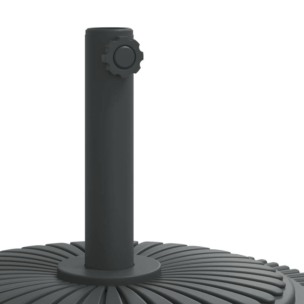 Vidaxl - Base de parasol avec roues pour mâts Ø38 / 48 mm 27 kg rond vidaXL 4007982 - Image 4