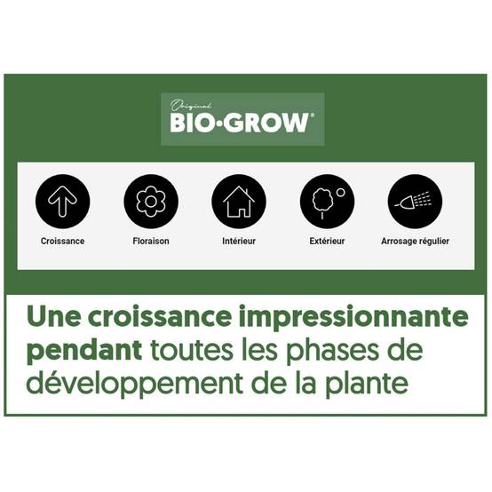 Engrais croissance BIO.GROW 20 litres - BIOBIZZ - Image 2