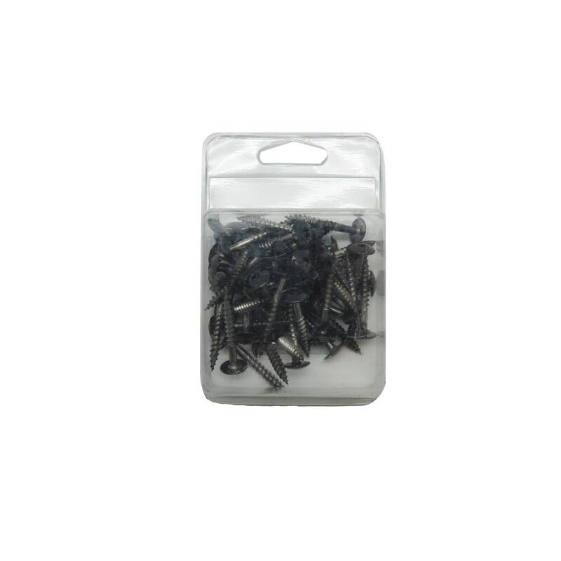 Kit de 50 vis 4,8 x 38 mm tork laquées pour bardage HPL - Coloris - Noir, Longueur de la vis - 38 mm - Image 2