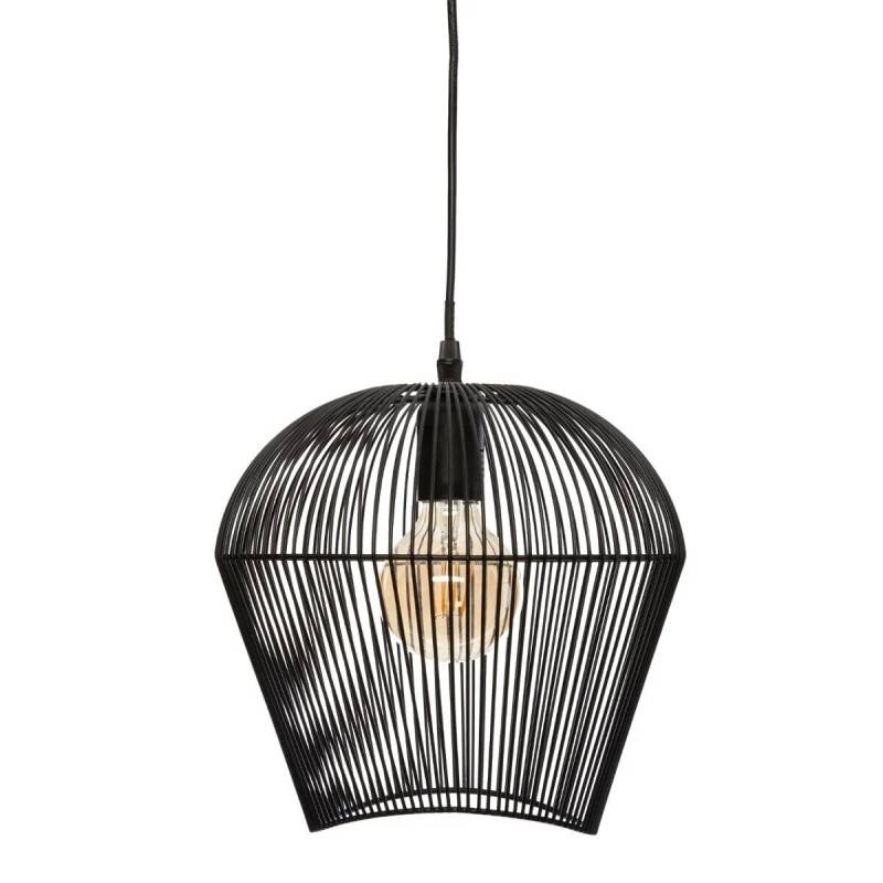Suspension métal filaire Jena noir Atmosphera