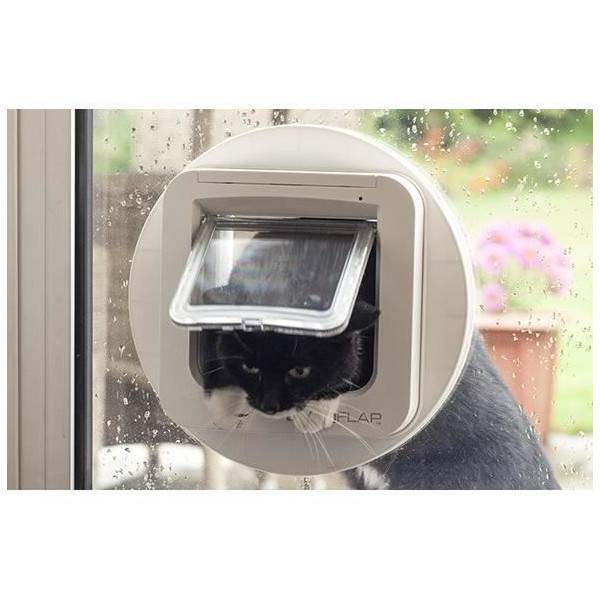SUREFLAP - SUREFLAP Chatiere a puce électronique - Marron - 142 mm x 120 mm (Mémorisation d'un maximum de 32 puces) - Image 3
