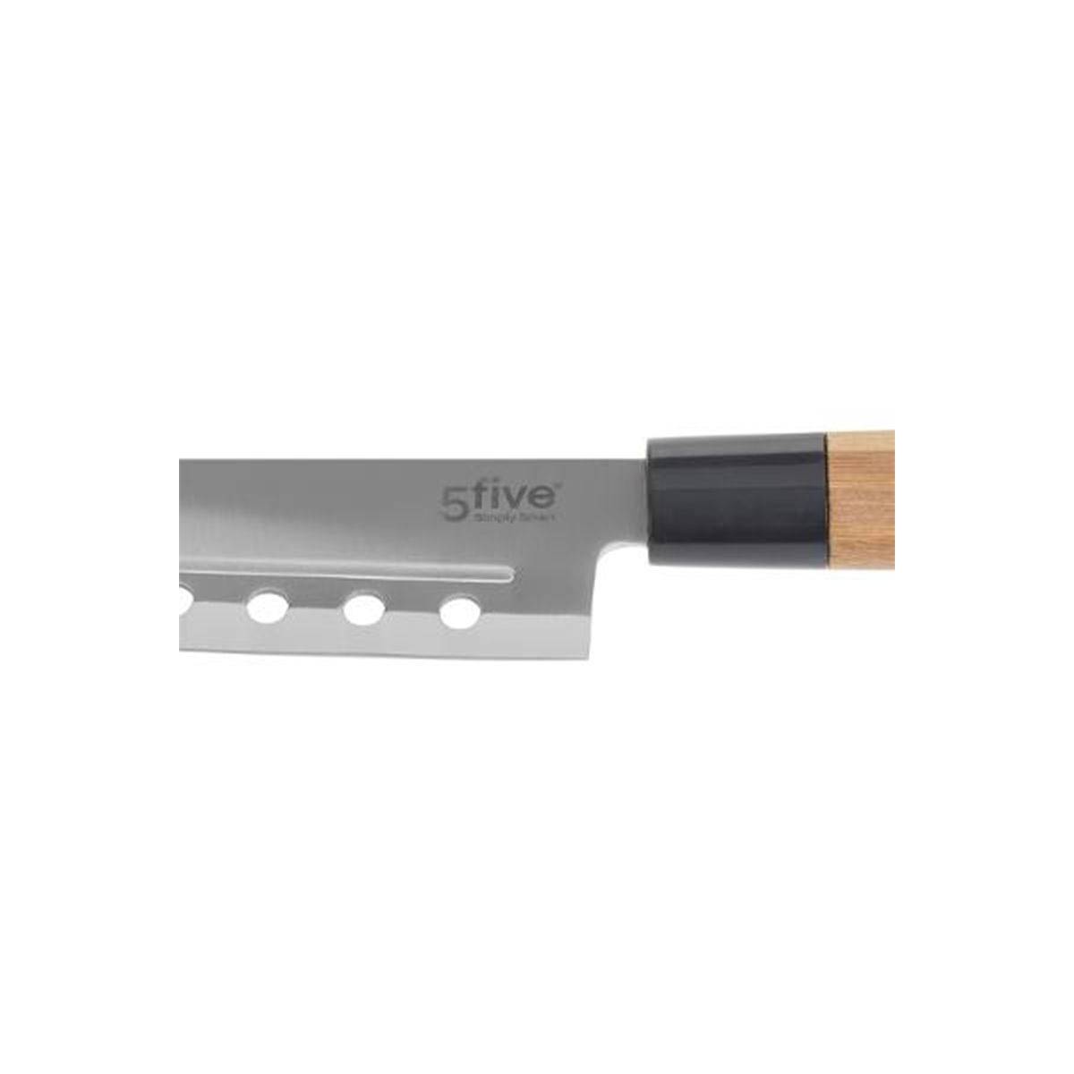Couteau Santoku en Bambou "Java" 30cm Naturel - Image 3