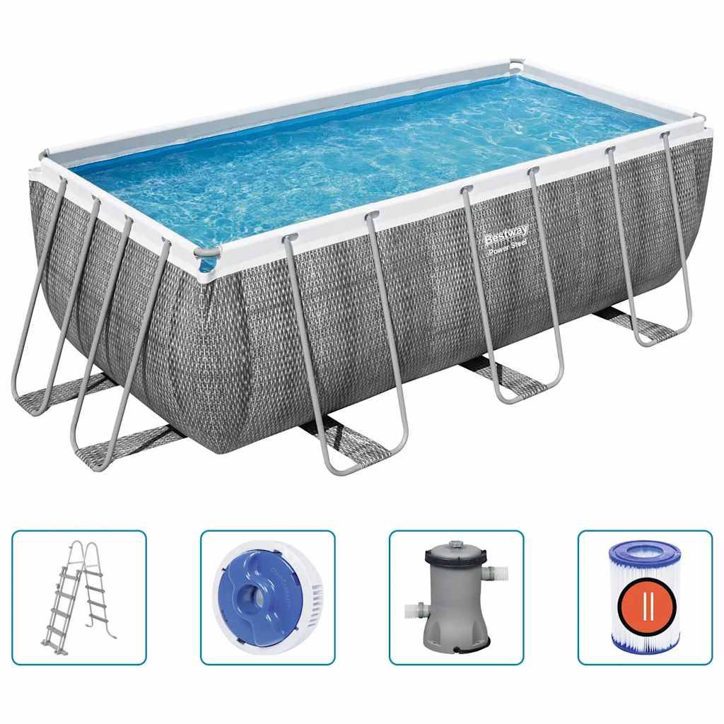 Prolenta Premium - Piscine autoportante Prolenta Sable 412 X 201 X 122 cm - P87209S - Image 2