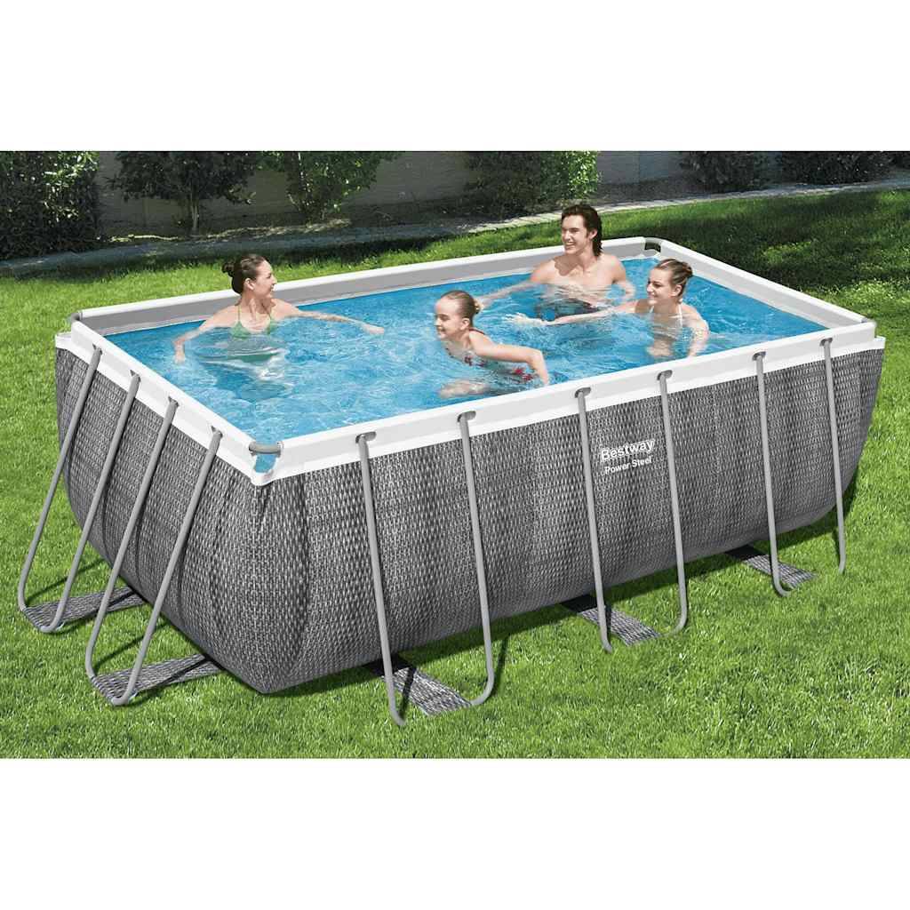 Prolenta Premium - Piscine autoportante Prolenta Sable 412 X 201 X 122 cm - P87209S - Image 1