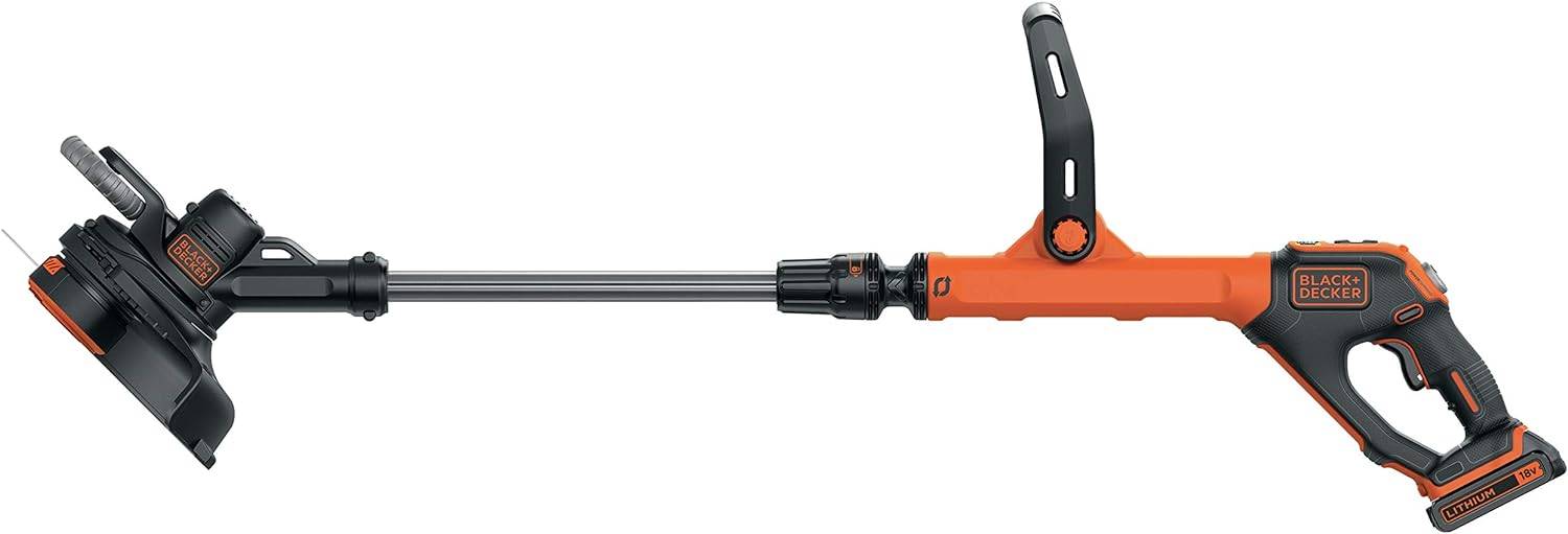 Coupe bordure sans fil - 28cm - BLACK+DECKER - 1 batterie 18V 2.0Ah + chargeur - STC1820EPC-QW - Image 2