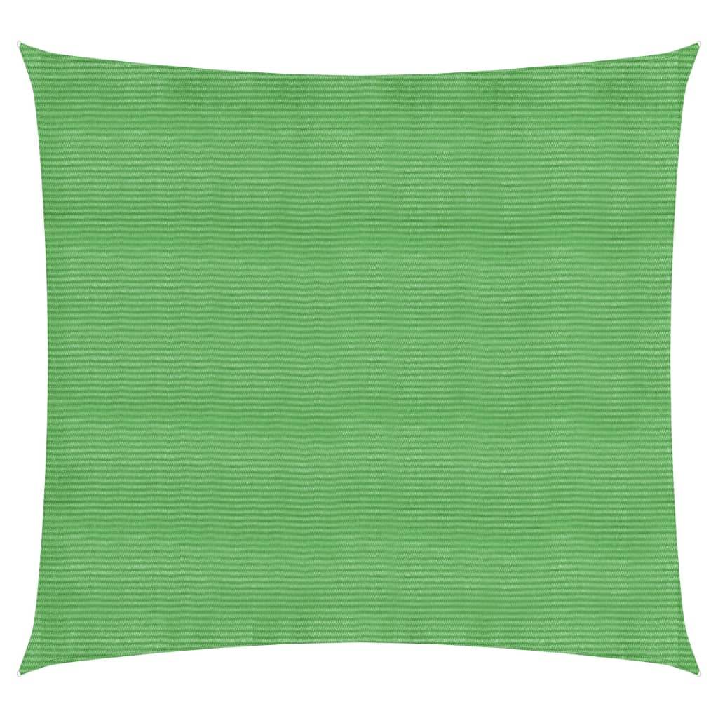 Helloshop26 - Voile toile d'ombrage parasol 160 g/m² PEHD 3,6 x 3,6 m vert clair - Image 1